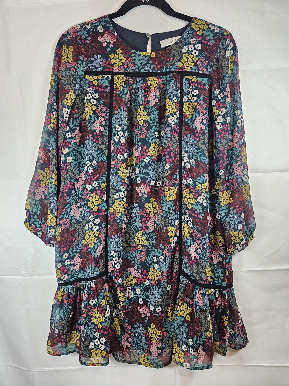 Floral Boho Dress Babydoll Fairycore Indie Praire Romantic Business Casual